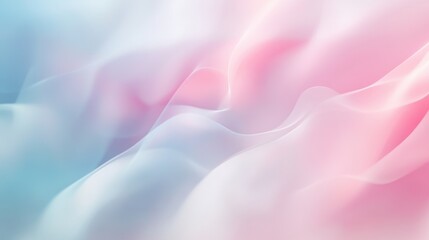 Obraz premium Pastel Pink and Blue Fabric Texture Background