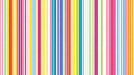 Vibrant and Colorful Vertical Stripes Background Pattern Design