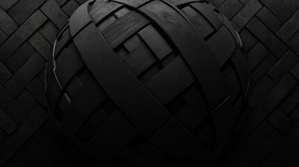 "A sleek carbon fiber texture with intricate black and gray patterns