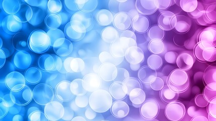 Abstract Colorful Background with Soft Bokeh Lights in Gradient Style