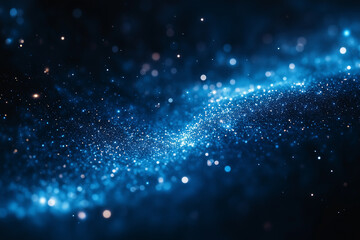 Starlit galaxy background showcasing vibrant cosmic dust and sparkling stars in deep space