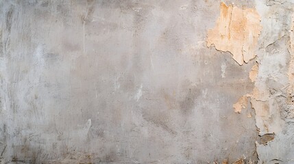 Fototapeta premium Textured Wall with Peeling Paint and Rough Concrete Background