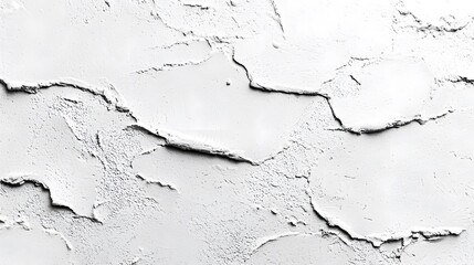 Obraz premium Textured White Surface with Cracks and Variations in Tone
