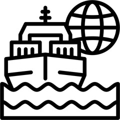 Sea Freight icon