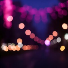 Pink bokeh on dark background Bokeh light lights background bokeh abstract light bright effect shiny
