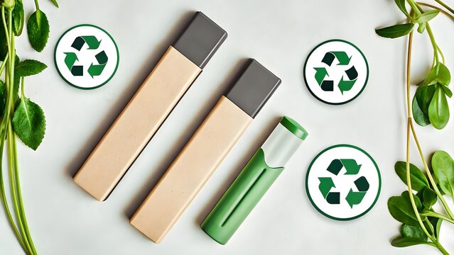 Eco friendly packaging design for a modern product