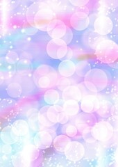 Cute Valentine Pastel Heart Background