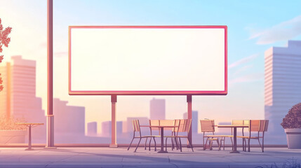 Obraz premium Gold easel stand board mockup. Advertising sandwich billboard frame. 3d isolated restaurant signage for sidewalk. Outdoor cafe promo empty chalkboard banner for side walk pavement mock up vector.