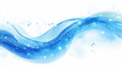 Blue wave abstract, sparkling, background, design, website