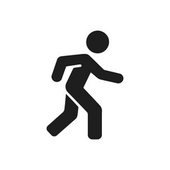Human Movement Direction Sign Icon