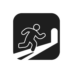 Emergency Exit Route Icon