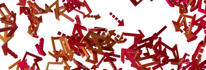 Abstract Green Arrows Background