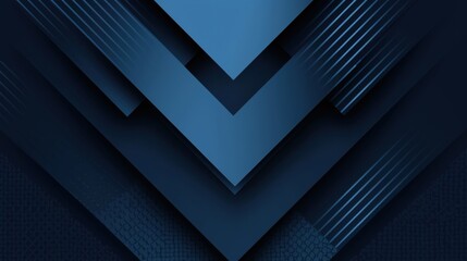 Obraz premium Refined Blue background with understated details for design and banner templates. Sophisticated geometric wallpaper with clean lines and a central white space for text.