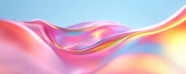 Fototapeta premium Elegant Fluidic Abstract Art Surface Design Gradient