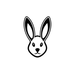 vector illustration of a rabbit