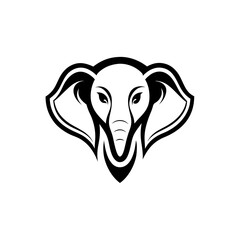 vector image of an elephant