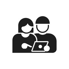 Digital Training Consultation Meeting Icon