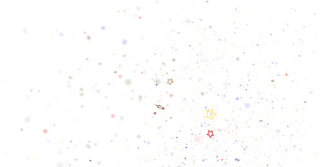 Colorful Confetti Exploding