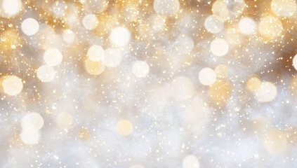 Fototapeta premium christmas background with bokeh