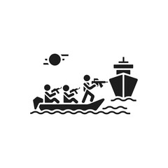 Pirate Ship Attack Icon