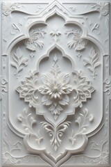 Islamic ornament vector , persian motiff . White background