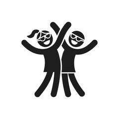 Happy Friends Dancing Icon