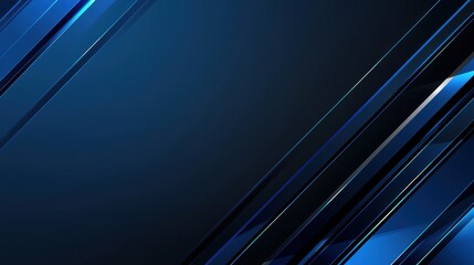 Sophisticated Blue Background with Intersecting Rectangles for Design, Featuring White Space in the Center for Text. Ideal for Banner Templates and Digital Projects.