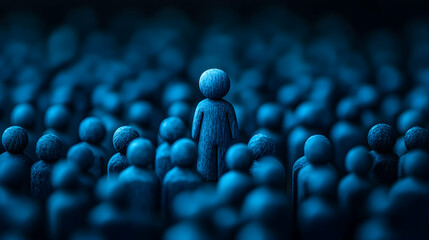 Standing Out, Individuality Amidst the Crowd, Finding Uniqueness in a Sea of Conformity,  Boldly Asserting Identity, Defying Expectations.