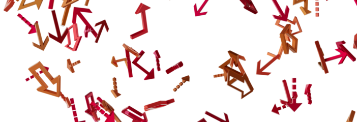 Abstract 3D Arrows Background