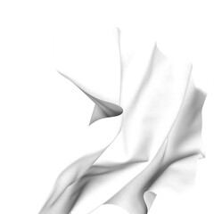 Abstract White Fabric