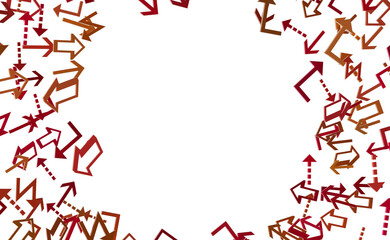 Abstract Red and Brown Arrows Background
