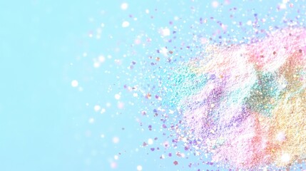 Holographic Rainbow Powder Burst on Minimal Background
