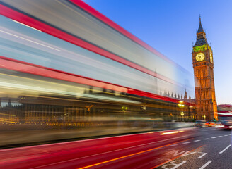 Fototapeta premium Big Ben in London at night