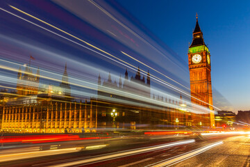 Fototapeta premium Big Ben in London at night