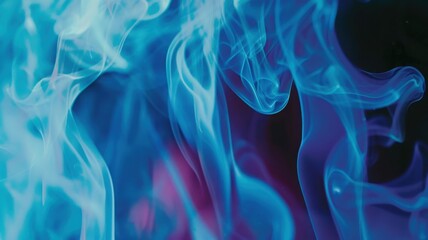 Ethereal Bright Vapor Rising in an Abstract Space Artistic Image Ethereal Environment Dreamlike Concept