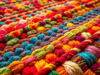 Bold Organic Textured Rug, Modern Area Rug Design, Hand-Knotted Style Carpet