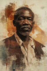 Man in suit looking at camera