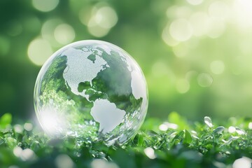 Protecting our planet sustainable practices for a greener future nature environmental image lush greenery close-up view conservation efforts