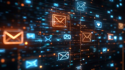 Diverse array of communication methods such emails calls and social media represented visually highlighting the importance of multi channel communication customer engagement and relationship building