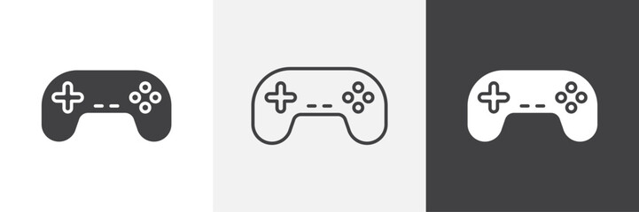 Gamepad icons graphics pack vectors.