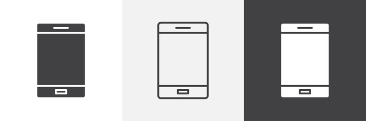 Mobile notch icons graphics pack vectors.