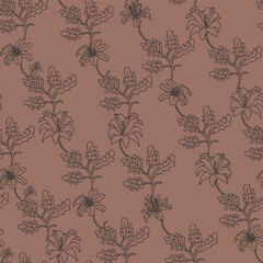 Pantone color of the year 2025,Mocha mouse, with a luxurious Swans in the lake, neutral hues can make a stunning statement on wallpaper.
