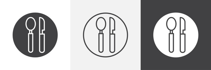 Restaurant icons graphics pack vectors.