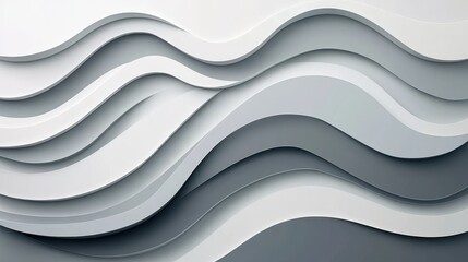 Sophisticated monochromatic waves presentation backdrop concept