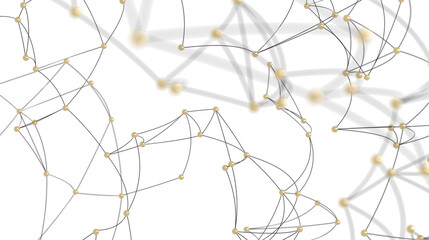 Abstract Network Connection Background