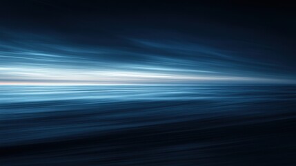 Blurred clouds in a blue sky capturing the essence of a windy day