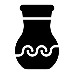 vase glyph icon