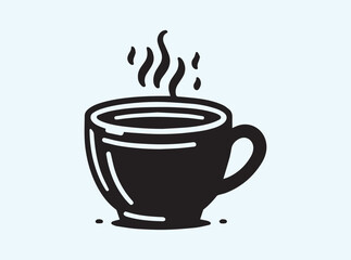 Creative Cup Silhouette Cutout