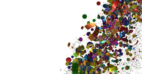Colorful Confetti Explosion