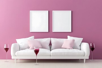 Cozy Outdoor Seating Area at Night with Moroccan Inspired Decor